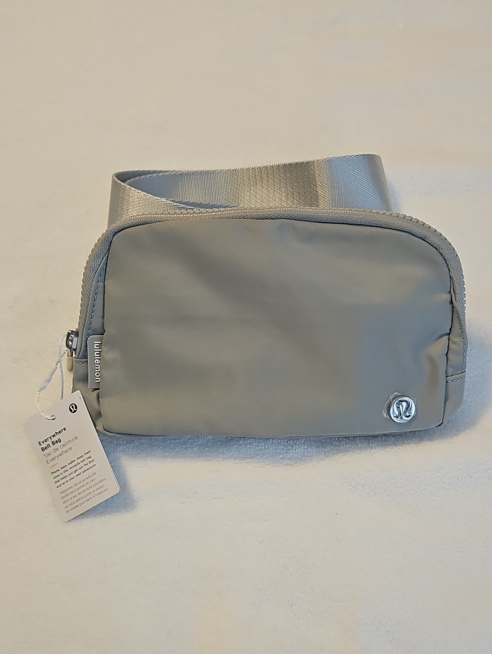 Lululemon Light Gray Everyday Belt Bag
